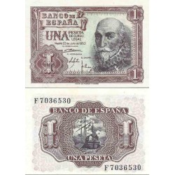 اسکناس 1 پزوتا - اسپانیا 1953