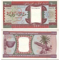 اسکناس 200 اوقیه - موریتانی 1996 تاریخ 28.11.1996