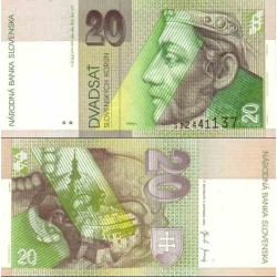 اسکناس 20 کرون - اسلواکی 2004 فارشی