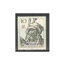 1 عدد تمبر آلبرشت دورر - نقاش آلمانی - برلین آلمان 1971