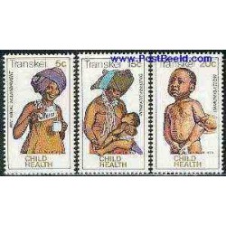 3 عدد تمبر کمک به کودکان - آفریقای جنوبی - ترنسکی 1979