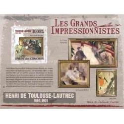 مینی شیت تابلوهای نقاشی امپرسیونیسم اثر فریتز تائولو - کومور 2009 قیمت 11.6  دلار