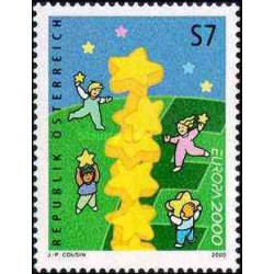 1 عدد تمبر مشترک اروپا - Eropa Cept - اتریش 2000