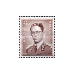1 عدد تمبر سری پستی - بلژیک 1962