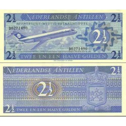 اسکناس 2/5 گولدن - آنتیلن هلند 1970