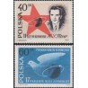 3 عدد  تمبر قهرمانان مقاومت - جمهوری دموکراتیک آلمان 1957