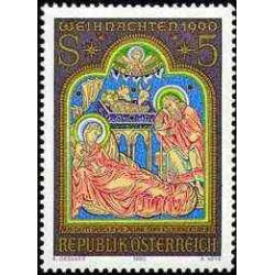 1 عدد تمبر کریستمس - اتریش 1990