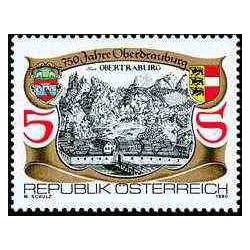1 عدد تمبرانجمن بابی   Oberdrauburg - اتریش 1990