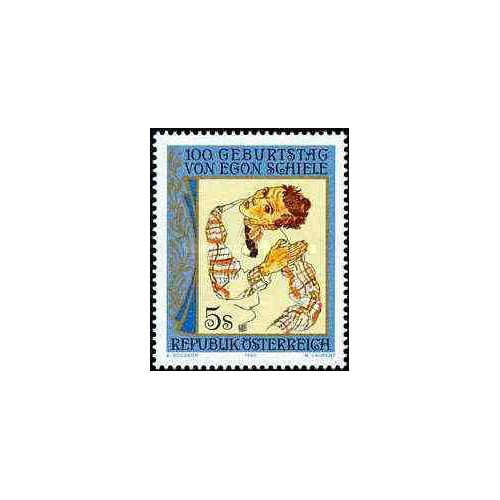 1 عدد  تمبر سری پستی - 0.1Fr - فرانسه 1960