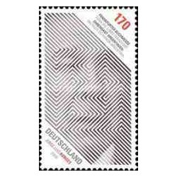 1 عدد  تمبر نمایشگاه کتاب فرانکفورت - تمبرمشترک با آرژانتین - آلمان 2007 ارزش روی تمبر 1.7 یورو