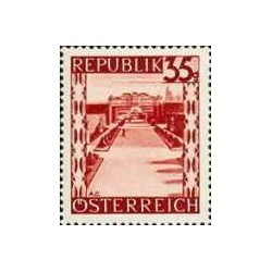 1 عدد تمبر سری پستی مناظر - 5Gَ - اتریش 1945