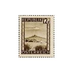 1 عدد تمبر سری پستی مناظر - 5Gَ - اتریش 1945