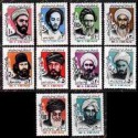 6 عدد  تمبر اافسانه های دنباله دار - هانس کریستین آندرسن - جمهوری دموکراتیک آلمان 1972 تمبر مینی شیت
