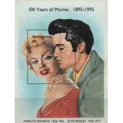 سونیرشیت صدمین سالگرد سینما - مرلین مونرو و الویس پریسلی - مونتسرت 1995