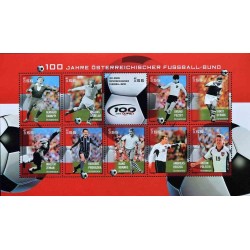 سونیرشیت صدمین سالگرد فدراسیون فوتبال اتریش - اتریش 2004 قیمت 11.6 دلار