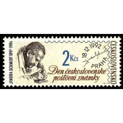 1 عدد تمبر روز تمبر - چک اسلواکی 1992