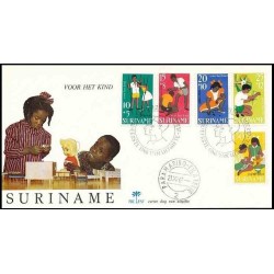 پاکت مهر روز رفاه کودک - سورینام 1967