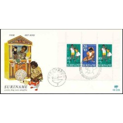 پاکت مهر روز رفاه کودک - سورینام 1967
