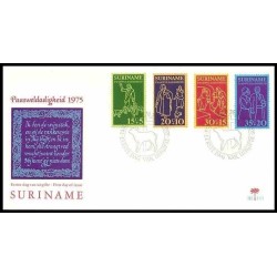 پاکت مهر روز خیریه عید پاک - سورینام 1975 قیمت تمبرها 4.2 دلار