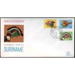 پاکت مهر روز اشیاء هنری - سورینام 1979