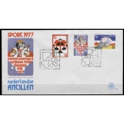 پاکت مهر روز مسابقات قهرمانی بریج آمریکای مرکزی و کارائیب - آنتیل هلند 1977