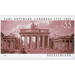 1 عدد تمبر 150 امین سالگرد راه آهن - آلمان 1985