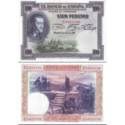 اسکناس 100 پزوتا - اسپانیا 1925