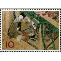 1 عدد تمبر هفته فیلاتلی - ژاپن 1964