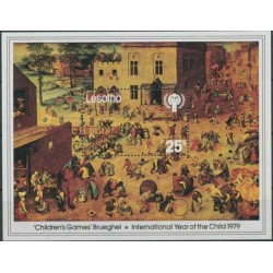 سونیرشیت سال جهانی کودک - لسوتو 1979
